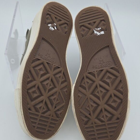 Converse Sz 5 All Star Lift 1.5 In Platform Green Floral Autumn Embroidery EU 35 - Picture 7 of 8